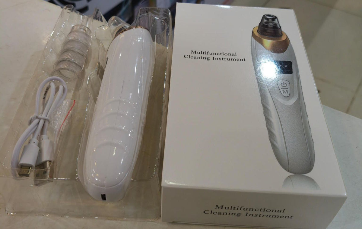 5 In 1 Blackhead Remover Machine Rechargeable Pore Cleaner - Skincare Device Designed For Pore Cleansing And Daily Beauty Routine