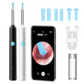 Ear Cleaner High Precision Ear Wax Removal Tool With Camera With LED Light Wireless Cleaner Smart Ear Cleaning Kit (Random Color)